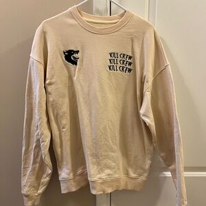 Kill Crew Men's Tan Crewneck Sweater